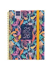 Agenda Finocam escolar Secundària 1/8 setm/vista cat 2025-26 tropic