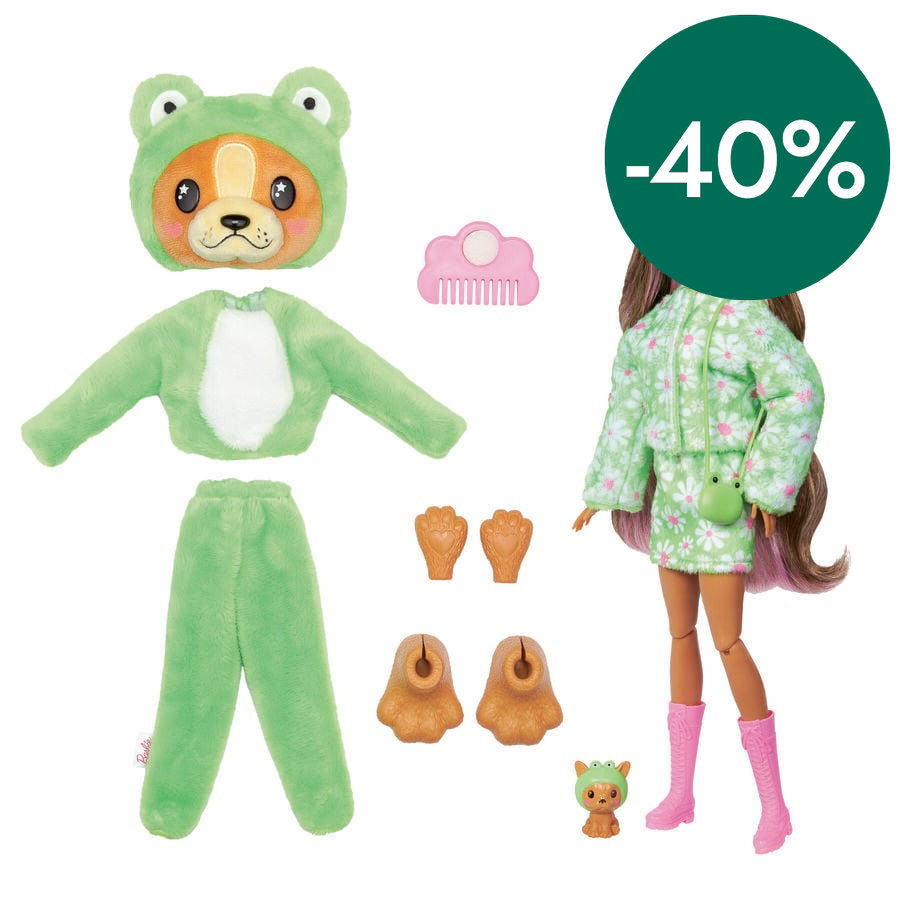 Barbie Cutie Reveal Perro Rana