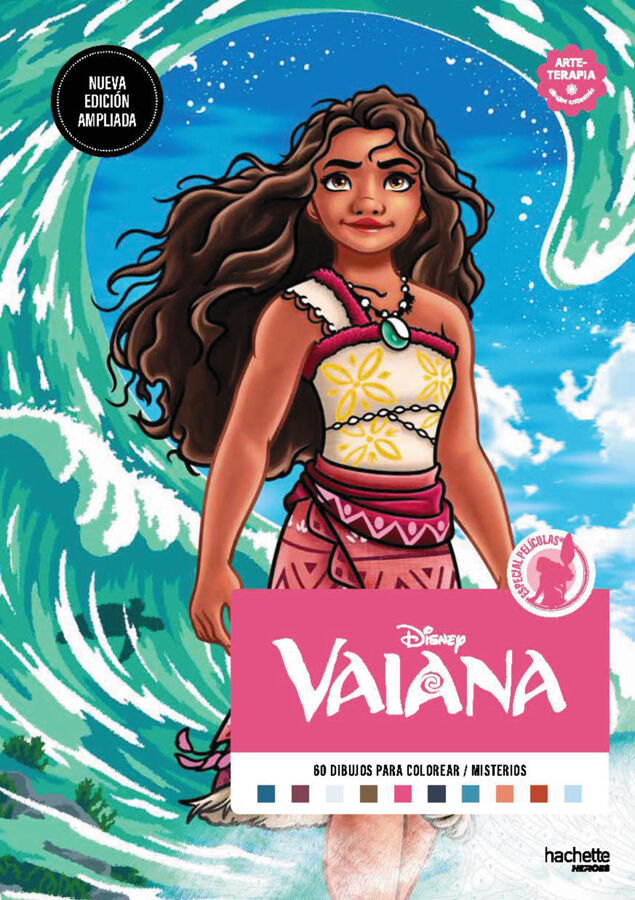 Dibujos para colorear, &iexcl;qu&eacute; misterio! Vaiana