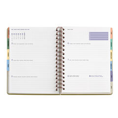 Agenda Miquelrius Plus Wire-O Setmana Vista Multiling&uuml;e 2027 Liberty Taupe