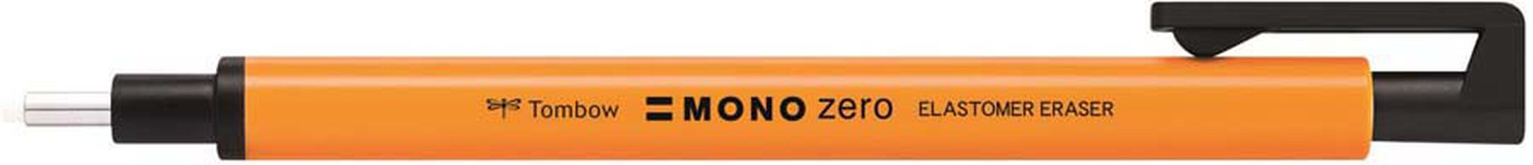 Portagomas Tombow Mono Zero naranja neón