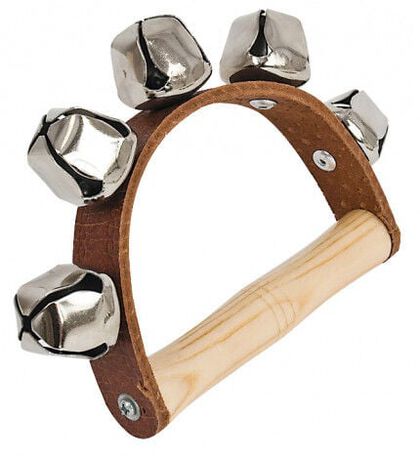 Corona 10 Cascabeles Gonalca Percusión 3150 - Fácil Montaje, Para Instrumentos De Percusión