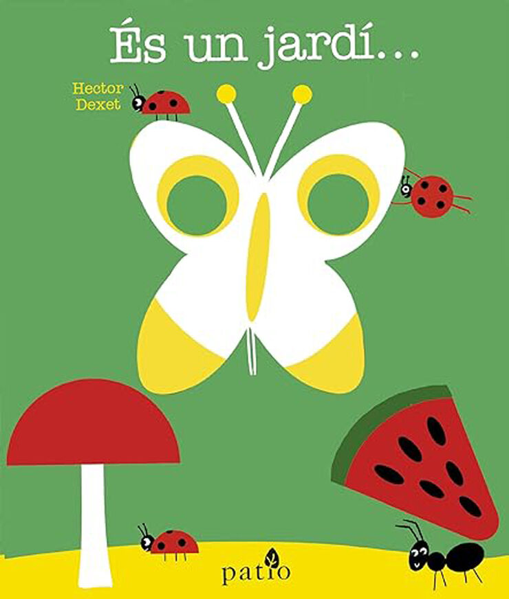 És un jardí...
