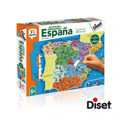 Puzle 137 piezas Mapa de Espanya