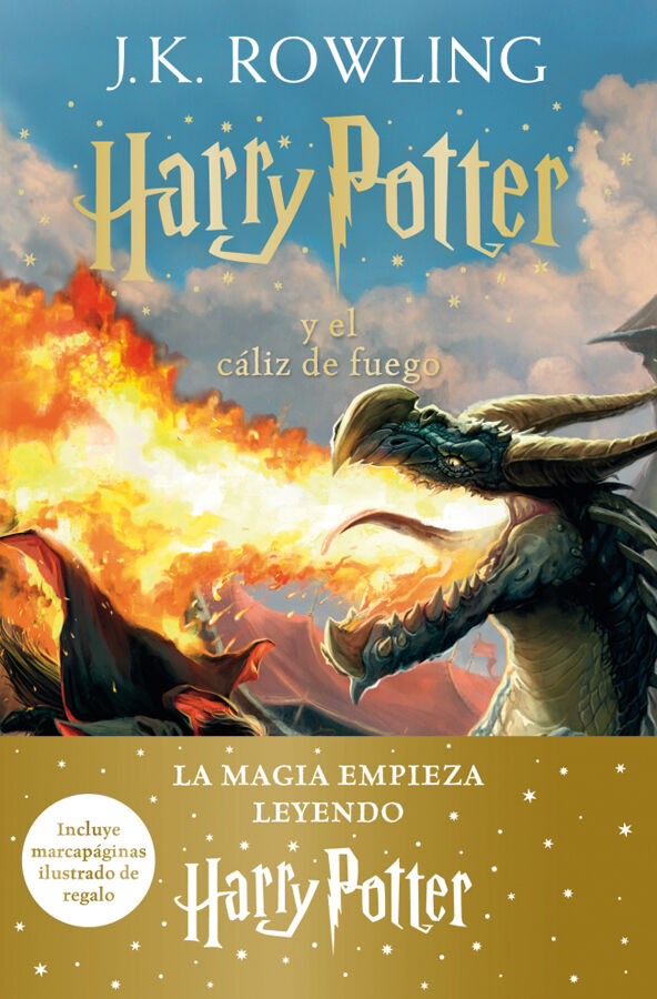 Harry Potter y el c&aacute;liz de fuego (Harry Potter [edici&oacute;n con la portada ilustrada por Johnny Duddle] 4)