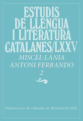 Miscel·lània Antoni Ferrando, 2 Miscel·lània Antoni Ferrando, 2