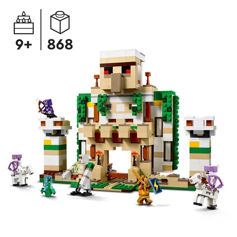 Lego minecraft golem de hierro instructions deals