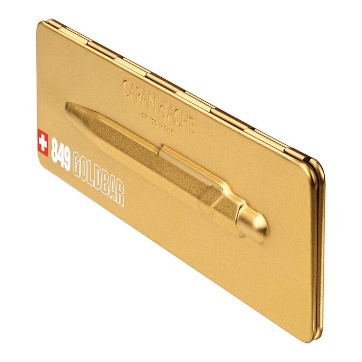 Bolígrafo Caran d'Ache 849 Goldbar
