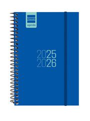 Agenda Finocam escolar espiral E8 setm/vista cas 2025-26 blau