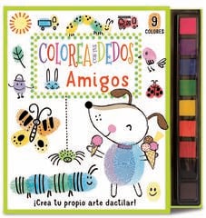 Colorea con tus dedos: amigos