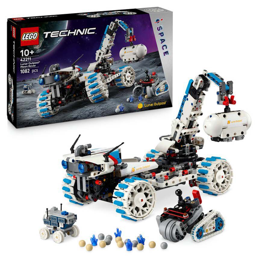 LEGO&reg; Technic Veh&iacute;culo Espacial Lunar Outpost&trade;: R&oacute;ver Lunar 42211