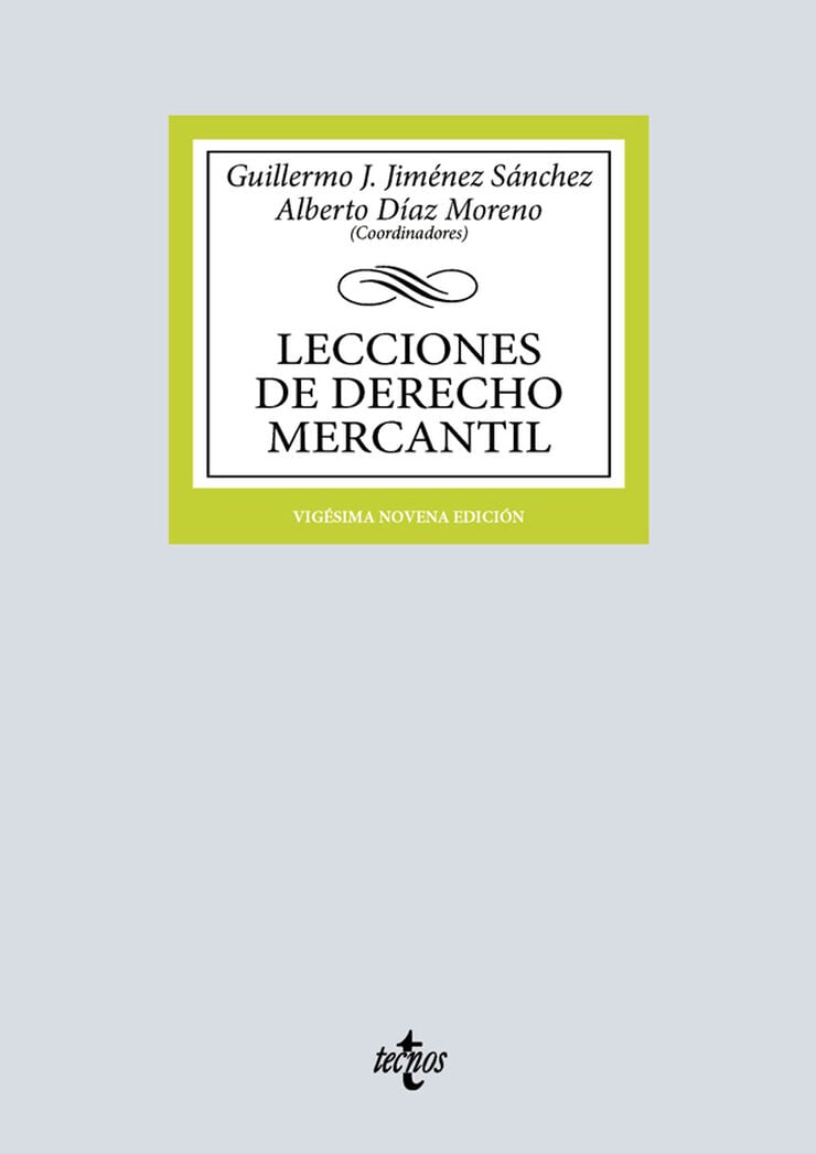 Lecciones de Derecho Mercantil