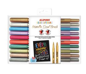 Rotuladores pincel Alpino Color Experience 10 colores