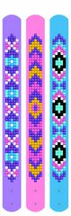 Dotzies Pulseras Mauves 3u