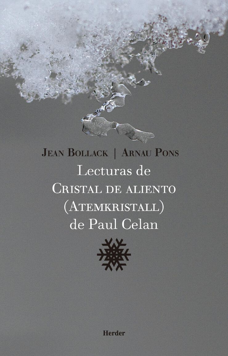 Lecturas De Cristal De Aliento De Paul Celan