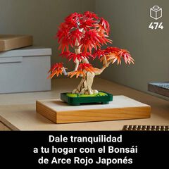 LEGO® Botanicals Bonsái de Arce Rojo Japonés 10348