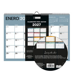 Calendario Miquelrius Pared A4 Castellano Chromatic 2027