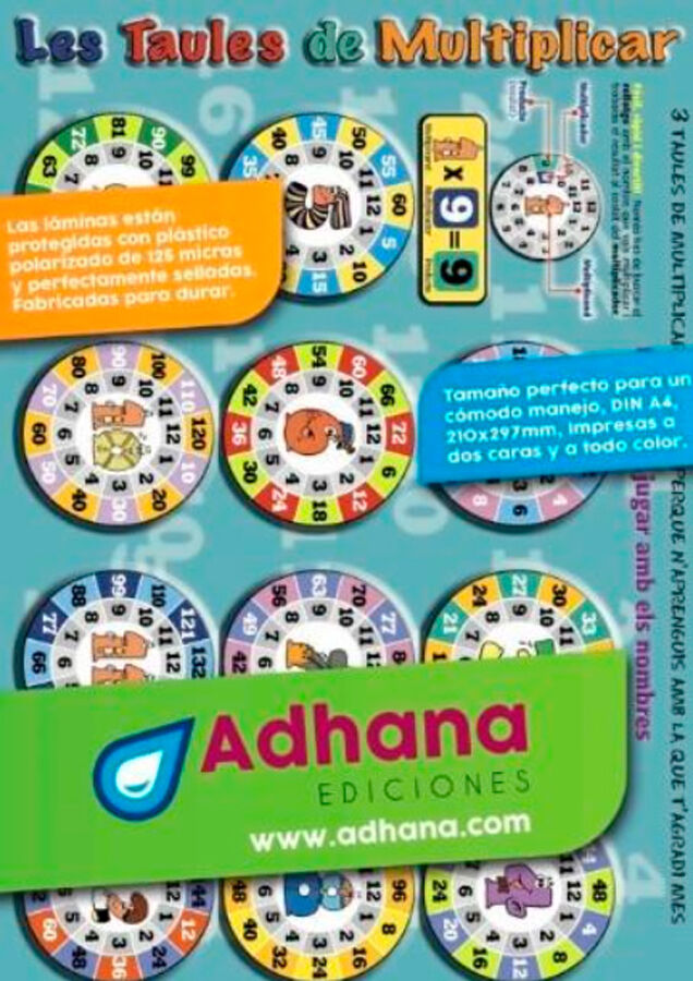 ADHAC Taules de multiplicar