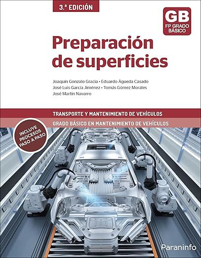 Preparaci&oacute;n de superficies