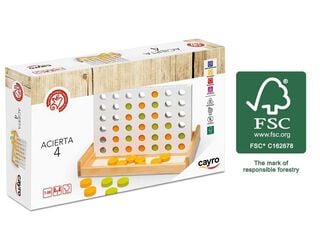 Acierta 4 - Madera FSC