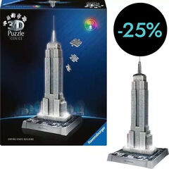 Puzle 3D Empire State Building 241 piezas