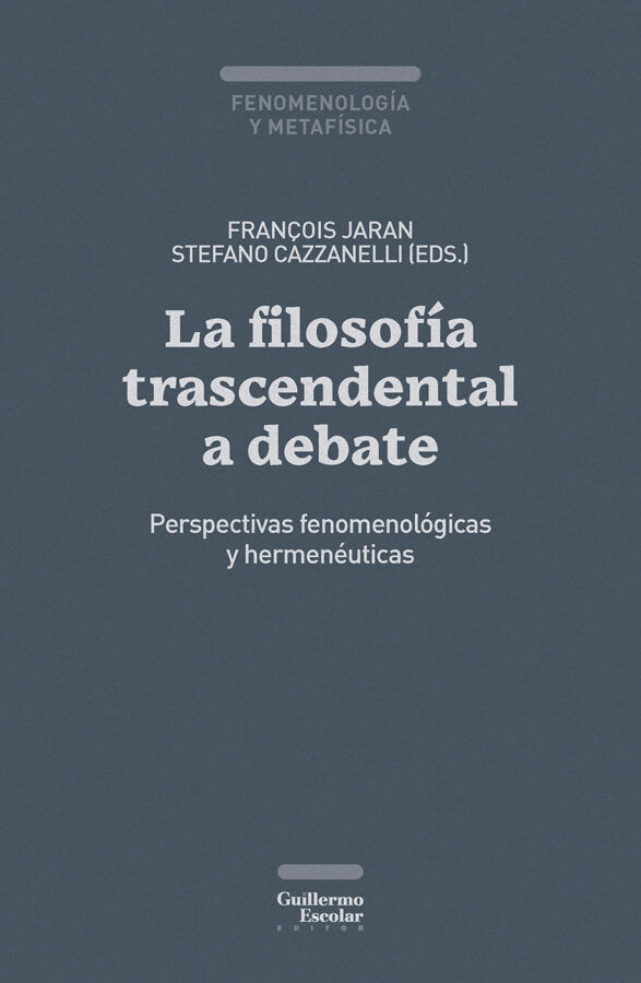 La filosof&iacute;a trascendental a debate
