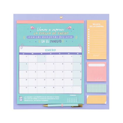 Calendario Mr Wonderful Pared 2020 Vente Llega Espanol Abacus Online