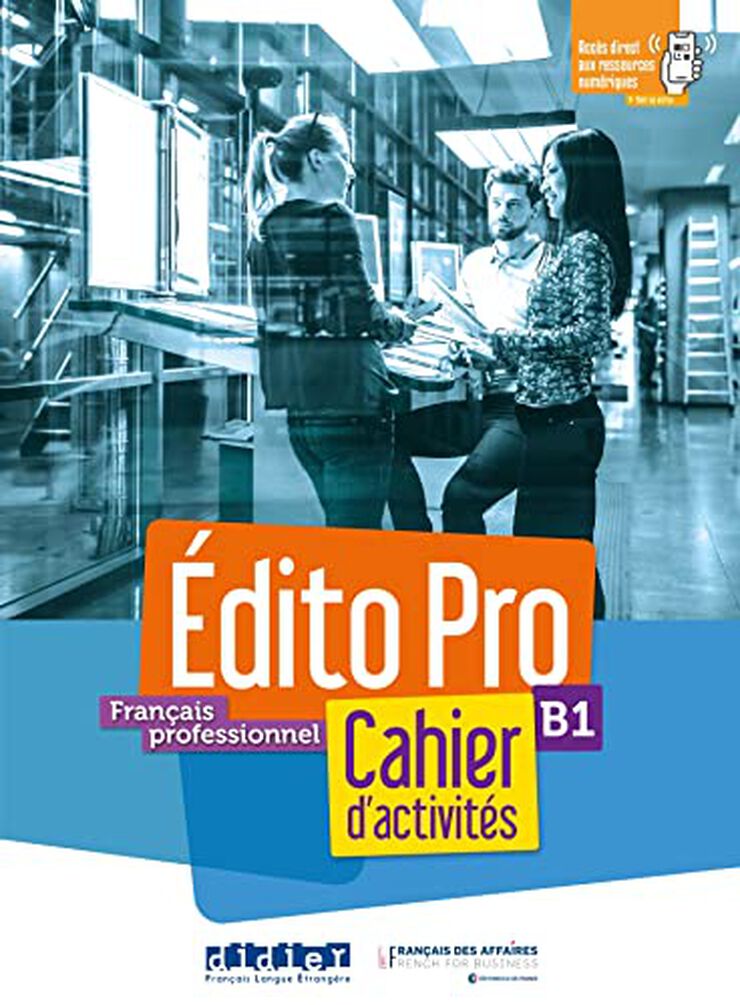 Did B2 Edito Pro B1/Cahier+Cd 9782278096312