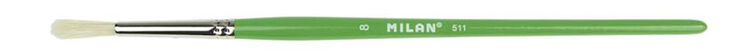 Pinceles escolares Milan 511 nº 6-8-10 3u