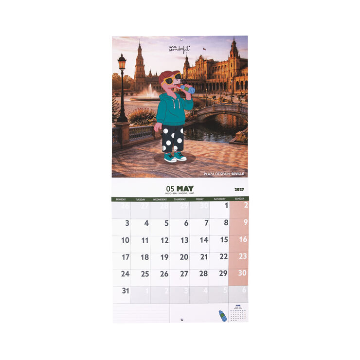 Calendari Mr. Wonderful Parets Friends On Tour Multiling&uuml;e 2027