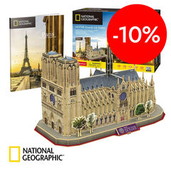 Puzle 3D 128 piezas notre Dame National Geographic