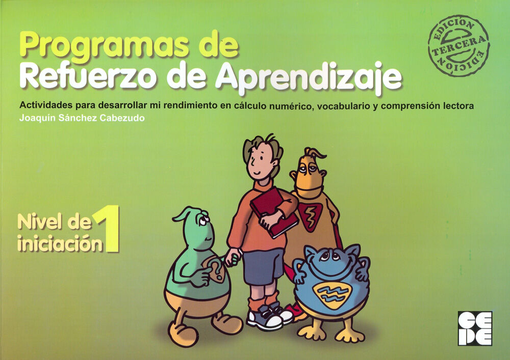 CEPE EPA20 Prog.refuerzo aprendizaje 1 Cepe 9788478694341
