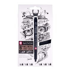 Set Pigma Micron Black Edition 6u