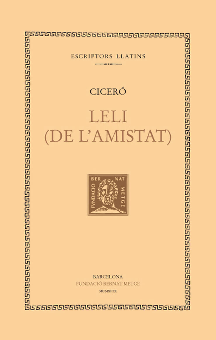 Leli (De l'amistat)