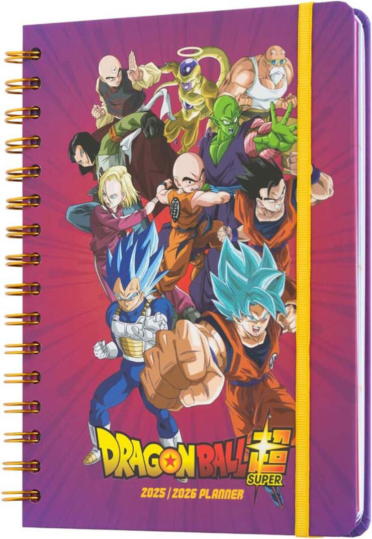 Agenda escolar Erik A5 setm/vista multilingüe 2025-26 Dragon ball