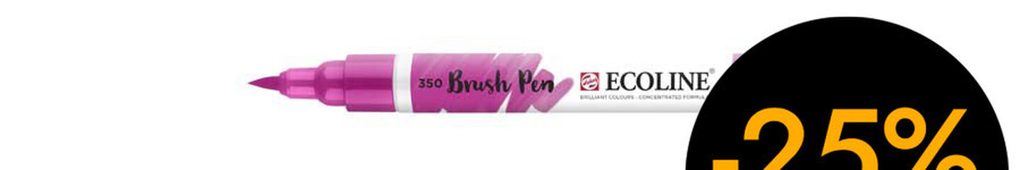 Retolador Ecoline Brush Pen fúcsia 350