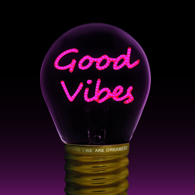 Làmpada Fiction Legami Good Vibes