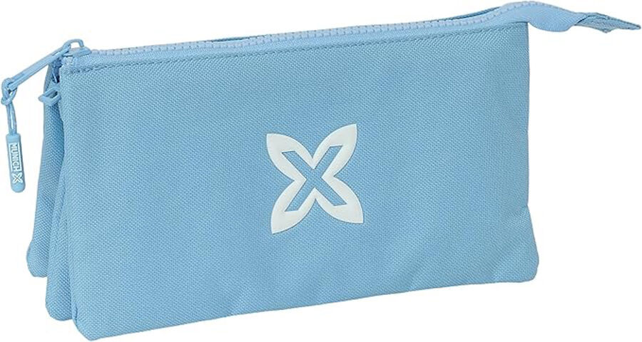 Estuche Triple Safta Munich Basic Azul