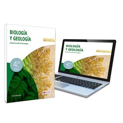 Biolog&iacute;a Y Geolog&iacute;a 4&ordm; - Libro De Texto En Formato F&iacute;sico De Diversificaci&oacute;n Curricular 4&ordm; Eso
