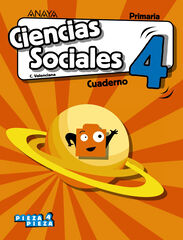 Sociales-Cuad./20 Primria 4 Anaya Text 9788469867877