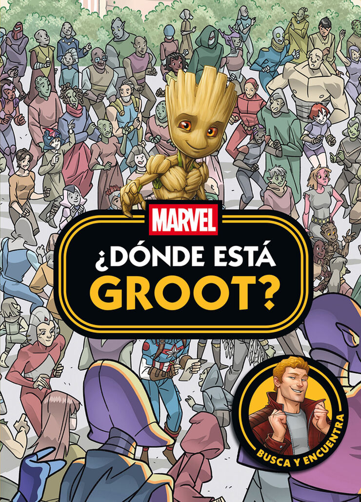 Marvel. ¿Dónde está Groot?