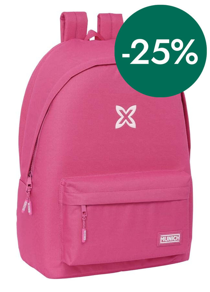 Mochila Munich Basic fucsia