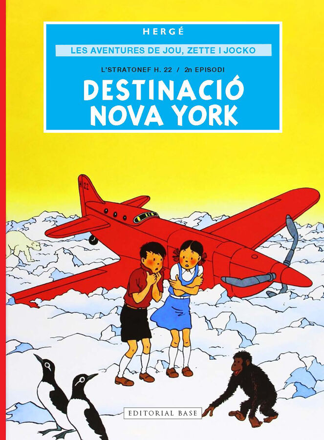 Les aventures de Jou, Zette i Jocko 2. Destinaci&oacute; Nova York