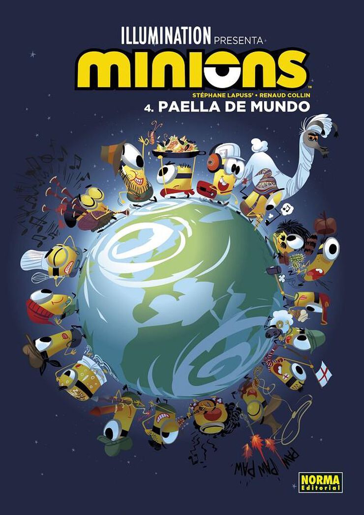 Los Minions 4. Paella de mundo