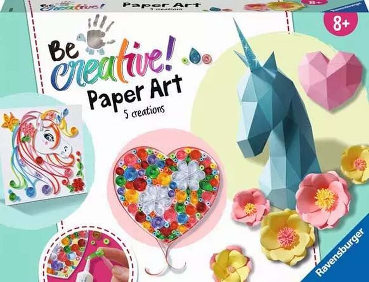 Be Creative Maxi Papel Unicornio