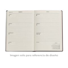 Agenda Paperblanks Flexi Granat Mini apaïsada setm/vista cas 2026
