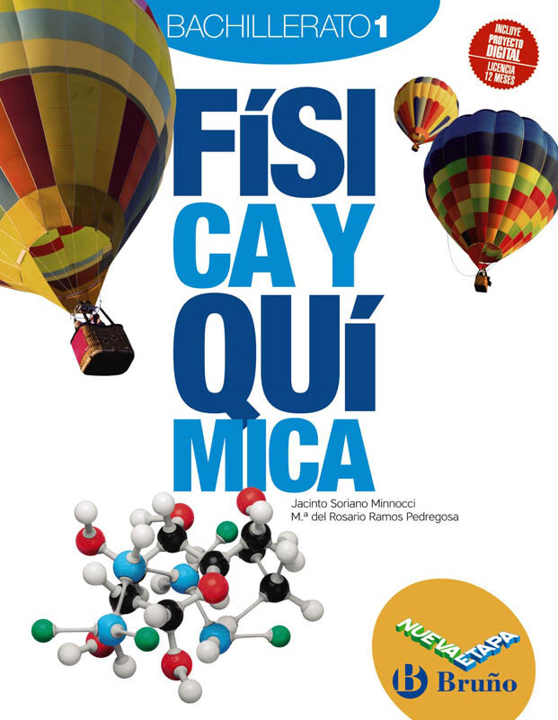 F&iacute;sica y Qu&iacute;mica 1 Bachillerato Nueva Etapa Bru&ntilde;o