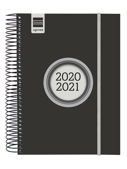 Agenda Escolar Finocam Laber E10 2020 - 2021 Día Castellano Negro Agenda Escolar Finocam Laber E10 2020 - 2021 Día Castellano Negro