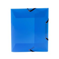 Carpeta gomas 3 solapas A5 PP colores surtidos