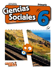 Sociales/20 Primria 6 Anaya Text 9788469867907
